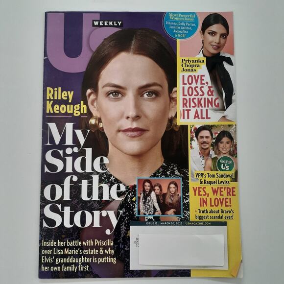 US Weekly Magazine March 20 2023 Issue 12 Riley Keough Priyanka Chopra - Picture 1 of 2